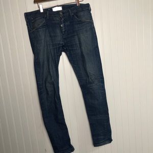 Scotch and soda Phadion x button fly skinny jeans